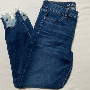 American Eagle Ne(XT) level Stretch High Rise Jegging Crop